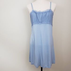 Vera Wang Intimates Nightgown Blue Size Medium